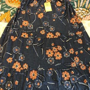 A line maxi skirt, brand new with tags